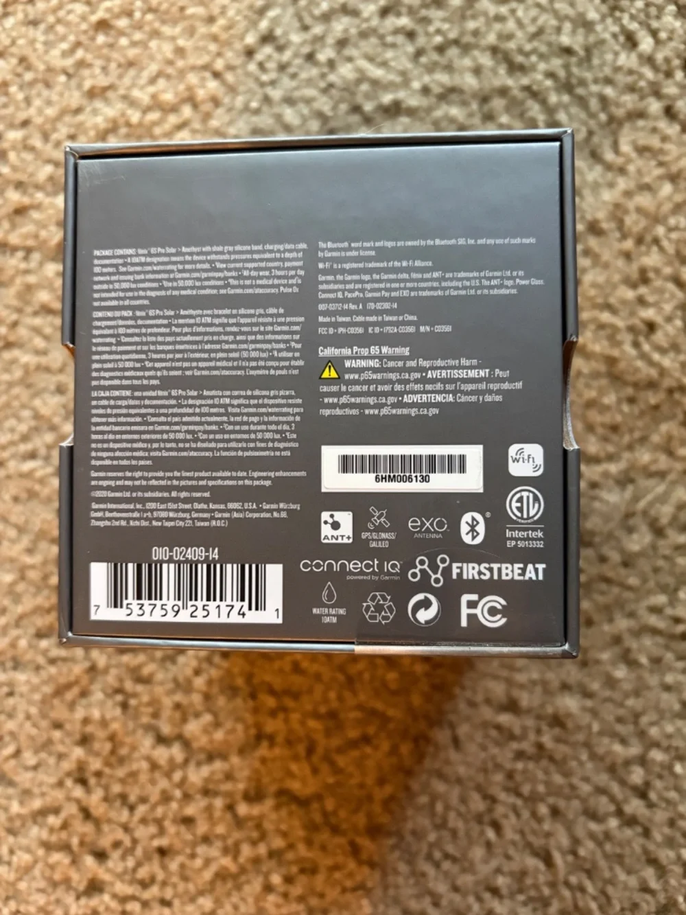 Garmin Fenix 6S Pro Solar Smartwatch